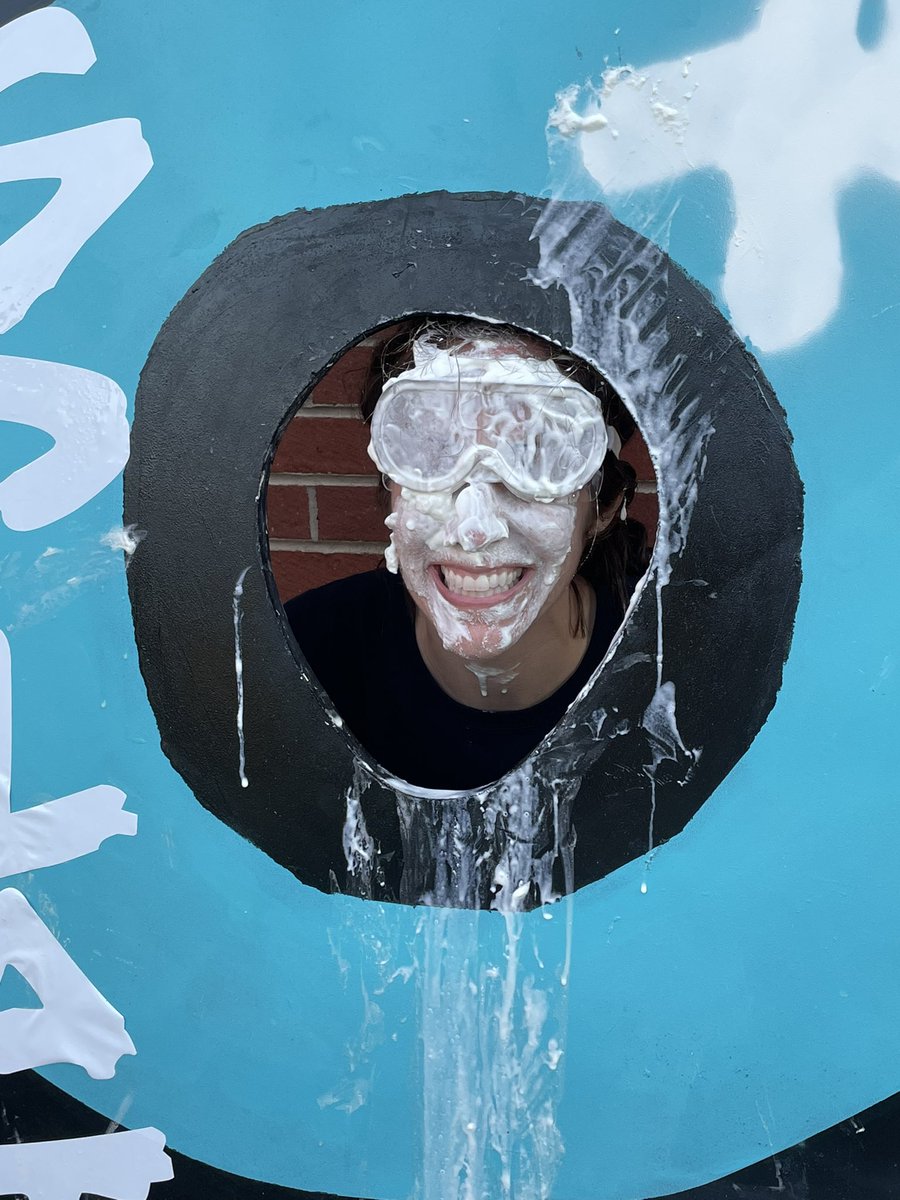 tchill_lead's tweet photo. Mrs Reeves, Mrs. Hill, and Mrs. Houston all took several pies to the face at Spring Festival! @SedgeGardenES @sedgegardenpta_ @mbhouston05 @atreeves https://t.co/Um9x2hnZb5