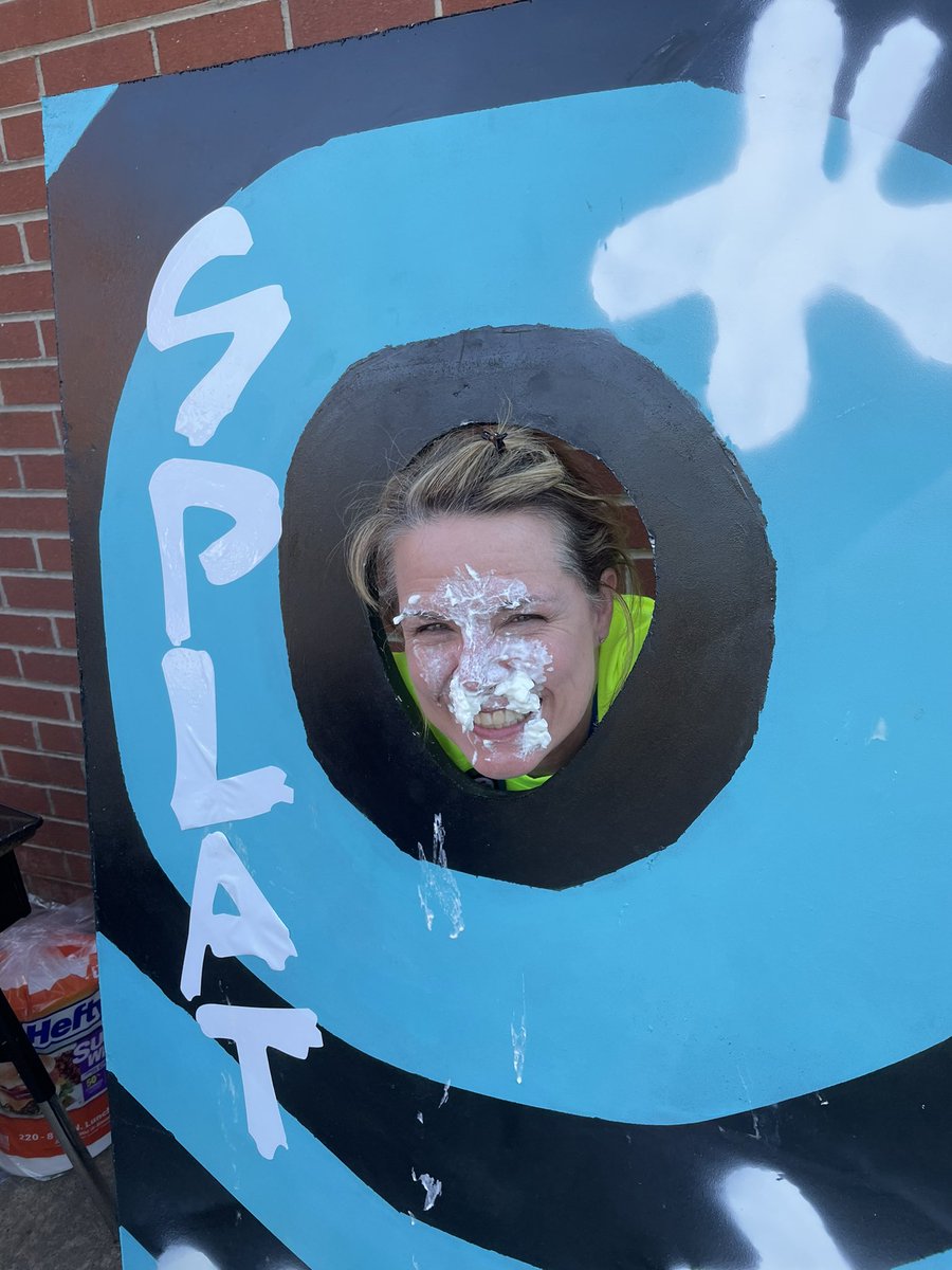tchill_lead's tweet photo. Mrs Reeves, Mrs. Hill, and Mrs. Houston all took several pies to the face at Spring Festival! @SedgeGardenES @sedgegardenpta_ @mbhouston05 @atreeves https://t.co/Um9x2hnZb5
