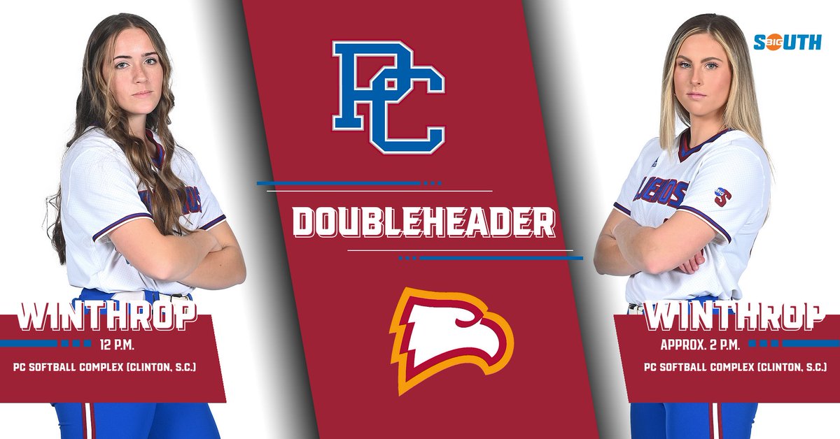 BlueHoseSB's tweet photo. 𝗚𝗔𝗠𝗘𝗗𝗔𝗬!

Let's Play Two!

We begin a Big South Conference home series this afternoon.

🆚 Winthrop
📍PC Softball Complex (Clinton, S.C.)
🕛 12:00/2:00
📊 (G1) https://t.co/mqPOGsmw7B
📊 (G2) https://t.co/MXG20hCgCQ

#GoBlueHose https://t.co/LEUsVuRRXa