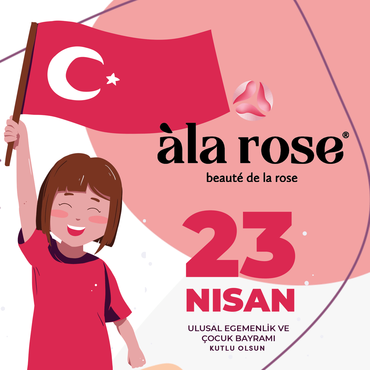 alarosecomtr's tweet photo. 23 Nisan, Türk Milleti'nin kendi geleceğini belirlediği, Türk
tarihinin önemli dönüm noktalarından biridir.

23 Nisan Ulusal Egemenlik Ve Çocuk Bayramı kutlu
olsun. 🎉🤗

#alarose #23nisan #ulusalegemenlikveçocukbayramı https://t.co/tjti9te2vr