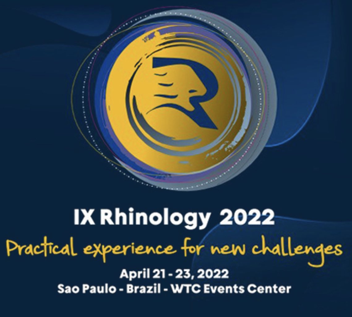 dr_pinheiro's tweet photo. Dr. #GarretChoby at the #Rhinology2022 meeting in Sao Paulo representing @MayoClinicENT and @MayoClinicNeuro! Absolutely amazing session with world leaders in sinonasal malignancy. Dr. #PauloKowalski #FernandoDias #RonaldoToledo #CarlosClara https://t.co/YIUkqdRtME