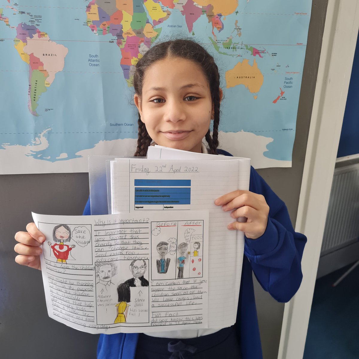 missgailno1's tweet photo. This week @woodberrydownN4  it has been writing week and 5W are reading 'When Stars are Scattered', based on two refugee brothers. They created persuasive leaflets based on our book. @NewWaveFed  How amazing are these leaflets @RachelOnyeanusi #year5 #talented https://t.co/0X2mRiwJmR