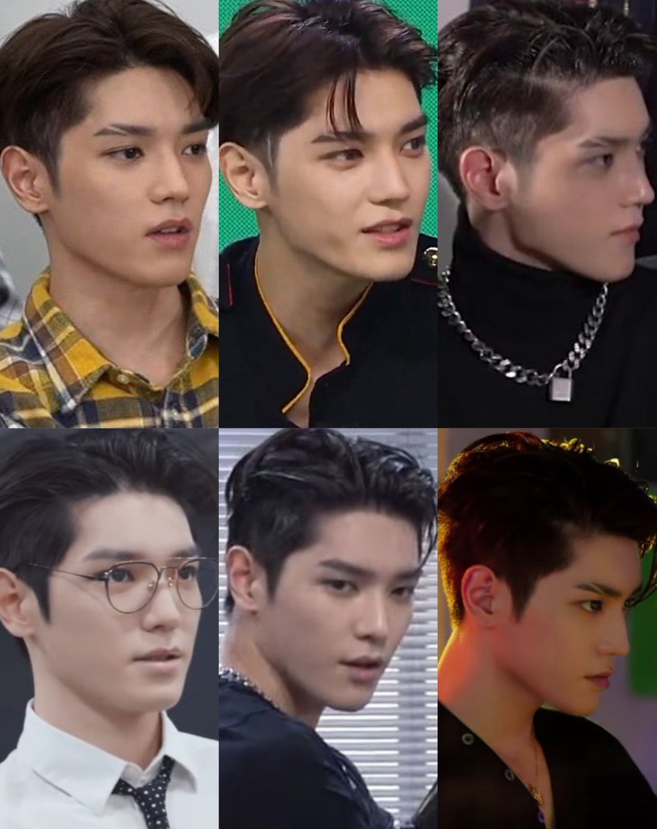 taeeeyongg's tweet photo. Taeyong's black undercut is one of his best look https://t.co/TNPgshF7pi