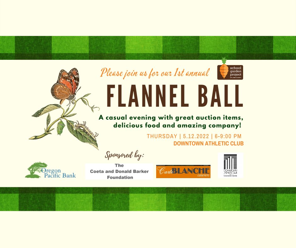 Do you have your tickets yet? #FlannelBall #GrowEatLearn conta.cc/3k4MM4z