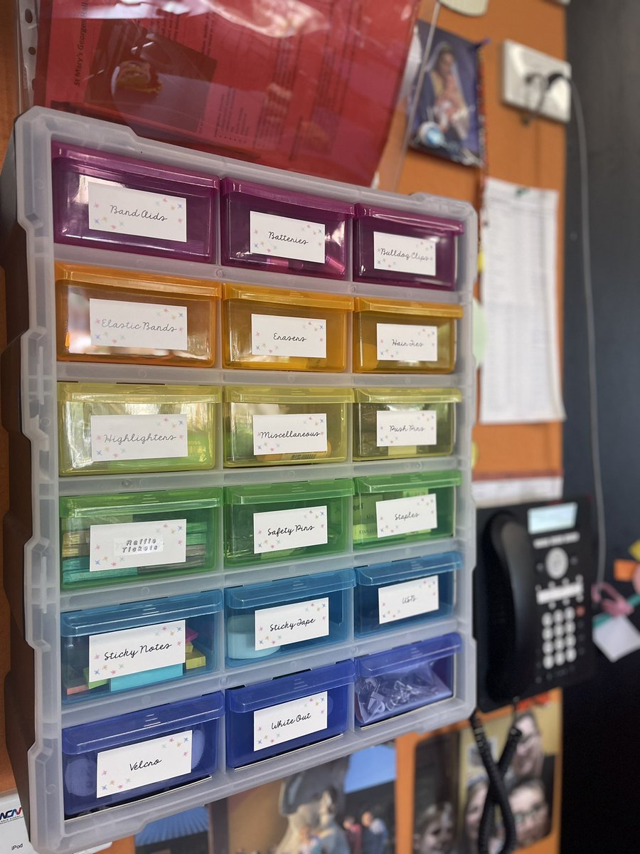 claudiaawahhab's tweet photo. ORGANISATION is KEY! I taught casually in this class and was captured by the organisational skills of the classroom teacher. Something I definitely want to include in my classroom one day! #acuedu_p https://t.co/AVmqnvhSsy