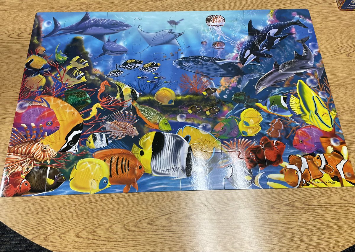 HarringtonPasar's tweet photo. PASAR students working together to build a puzzle! https://t.co/ReAWXBrK7x