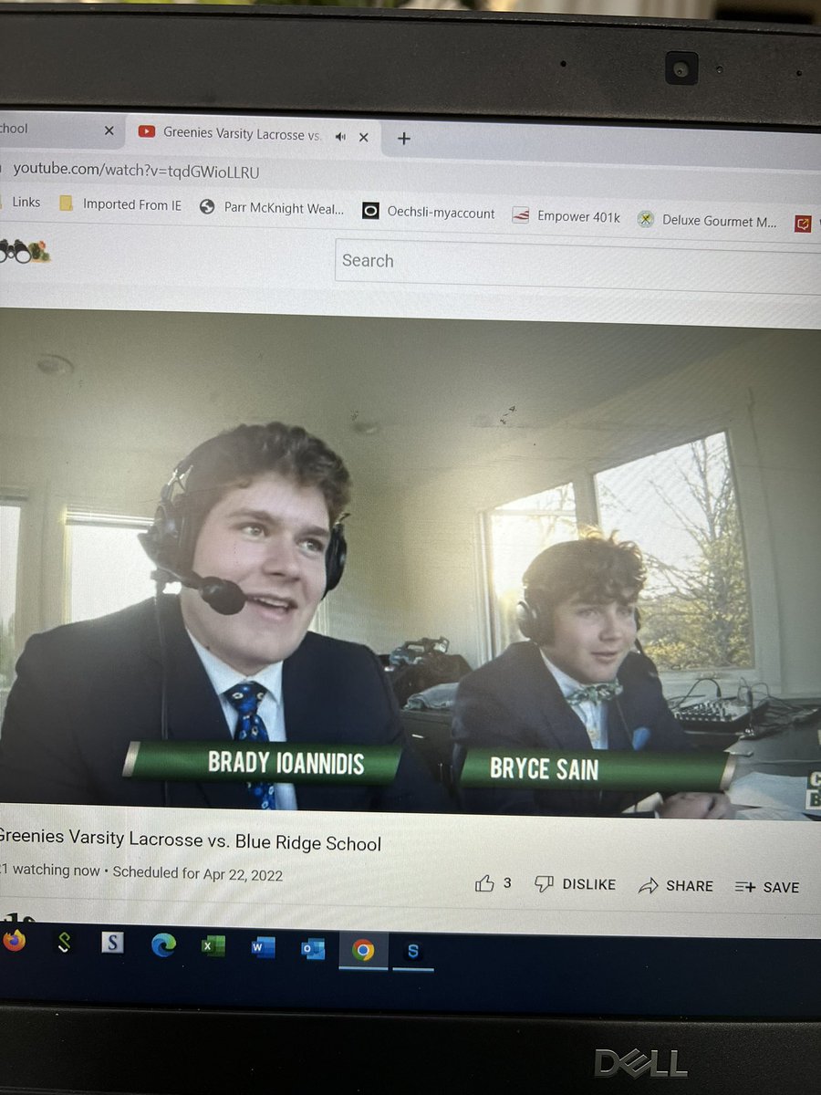 I am a HUGE fan of the Booth Boys!  Thank you both! I hate missing the games live but you make it fun to watch from afar.  <a href="/greeniesports/">Christ School Athletics</a> <a href="/bryce_sain/">Bryce Sain</a> <a href="/IoannidisBrady/">Brady Ioannidis</a> @Cole_Boyer2