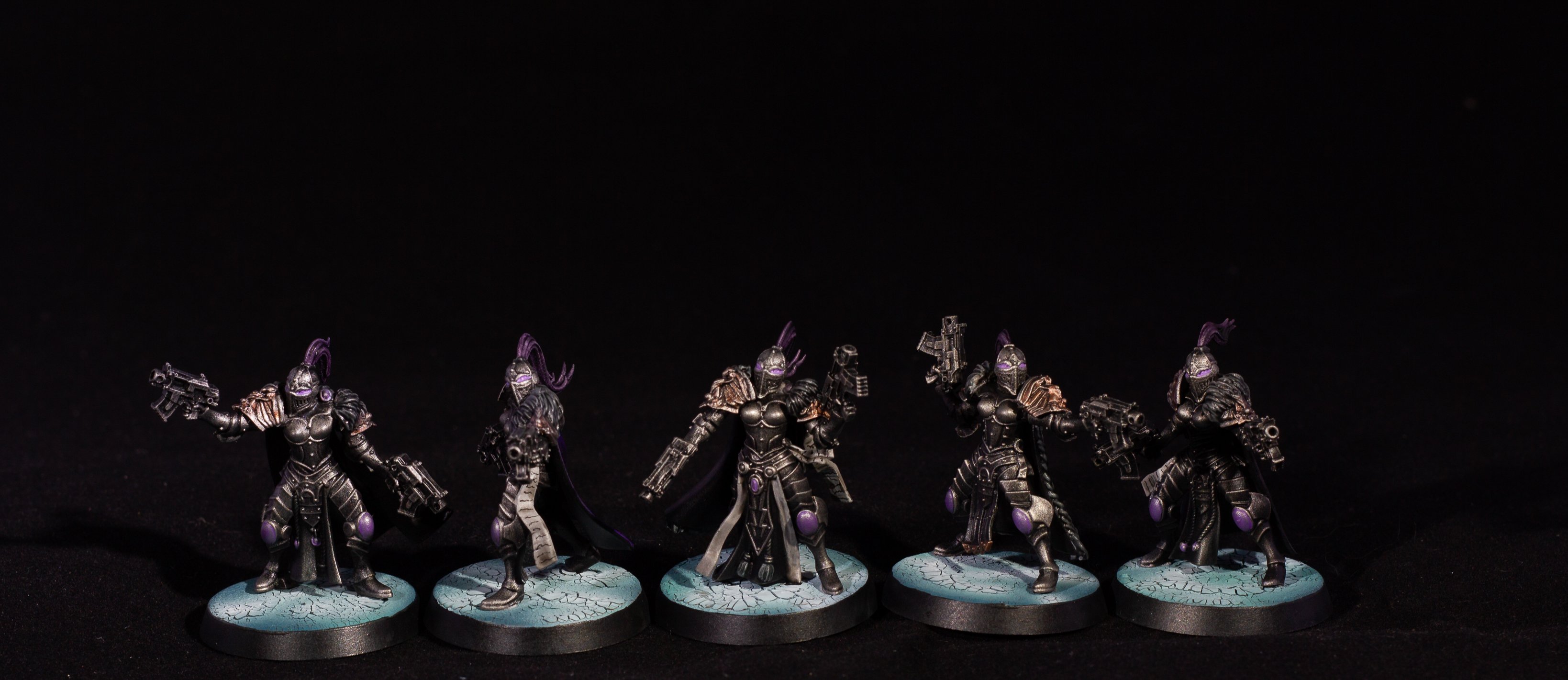 38. 3. 2. More finished stuff- more Sagittarum Guard and Sisters of Silence...