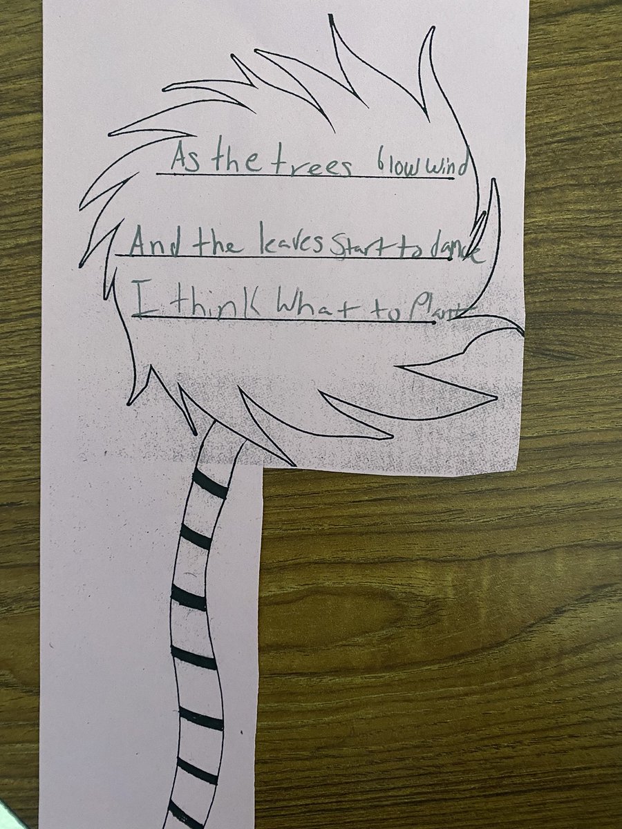 Mrs_Seibert's tweet photo. Celebrating Earth Day by reading “The Lorax” and writing haikus to connect to our poetry unit! 🌎🌲🌳🍃🌍 #wearechesternj https://t.co/cyPVDXpu1D