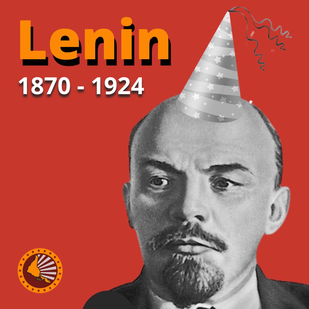 Hoje comemoramos o nascimento de Vladimir Lenin, eterna chama e guia do proletariado! Sua memória não se esvai pois seu pensamento é imortal. Durante sua vida ousou lutar, serviu ao povo e criou uma lanterna para o obscuro caminho da luta. Saudamos seu irradiante pensamento.