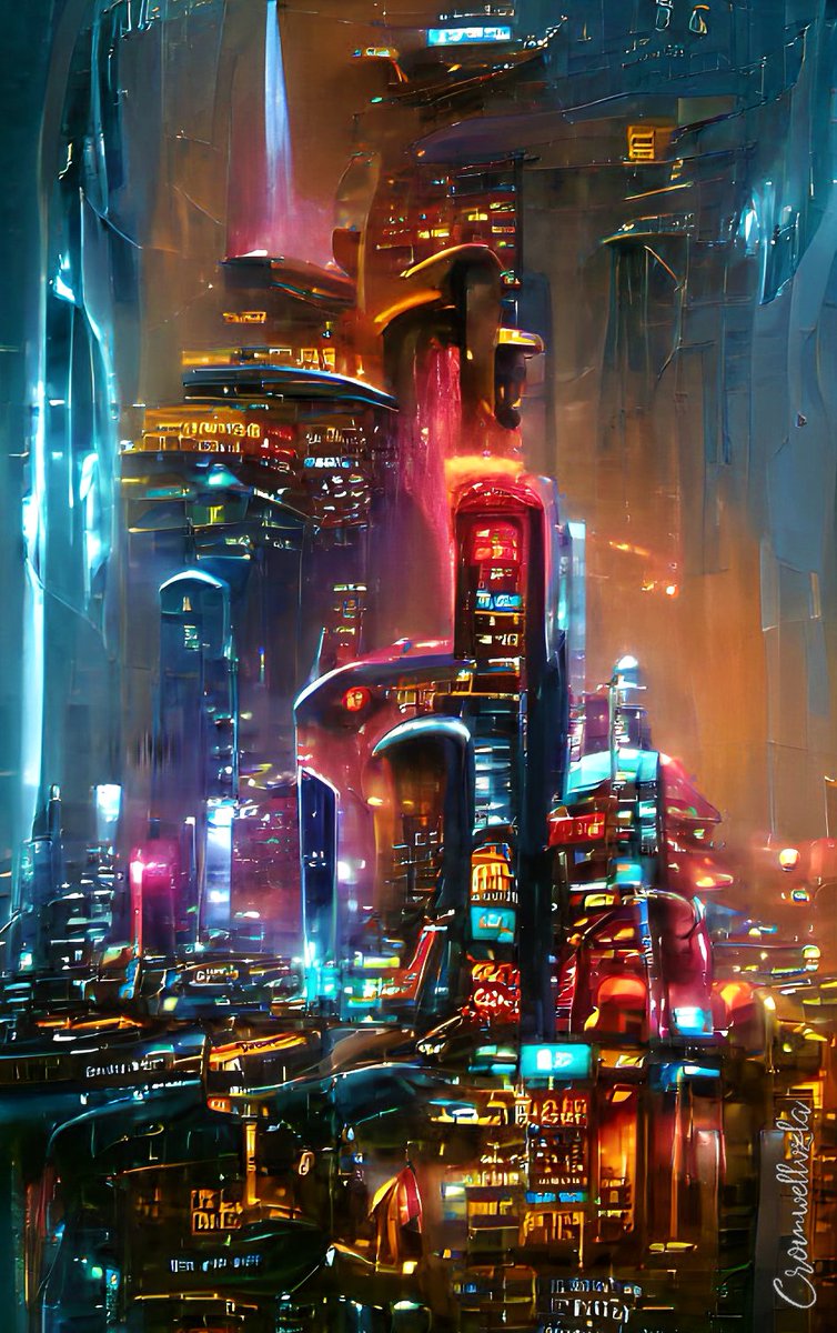 Cromwellvzla's tweet photo. GN #NFTCommunity My Work called "Tokio in 2050" are avaible on @opensea 👽👇

https://t.co/XdFepw3Opv

💙Hope u like! 

#NFTs #NFT #NFTartist #nftart #OpenSeaNFT #PolygonNFT #MATIC #aiartists #NFTdrop #NFTColletor #NFTCommumity https://t.co/vSYGF5FA9A