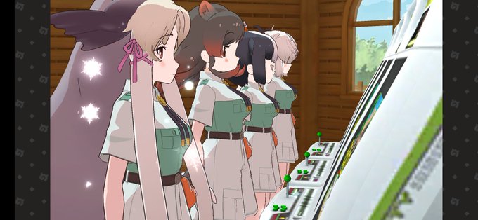 公平にするために探検隊服にしたけど、やっぱり旧デザに比べたらナーフされた感が拭えないかな…… 