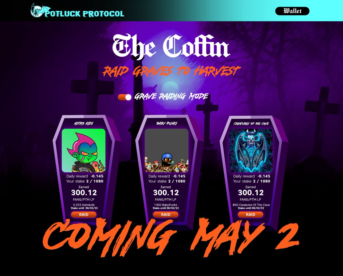 Hey <a href="/FantomPunks/">FantomPunks</a> and <a href="/TEENSONACID/">TEENSONACID</a>… is this Alpha? #NFT Staking coming soon to @PotluckProtocol 

None of this happens without <a href="/CryptoQuu/">Quu 🕯️</a>, <a href="/ninatattooart/">Nina 👹✨</a>, and <a href="/DraculaPresley/">Dracula Presley🦇</a> 
#TinySneakPeak #Preview 

#Astrokids #COTC #Babypunks
$FTM #avax #OmnichainNFT