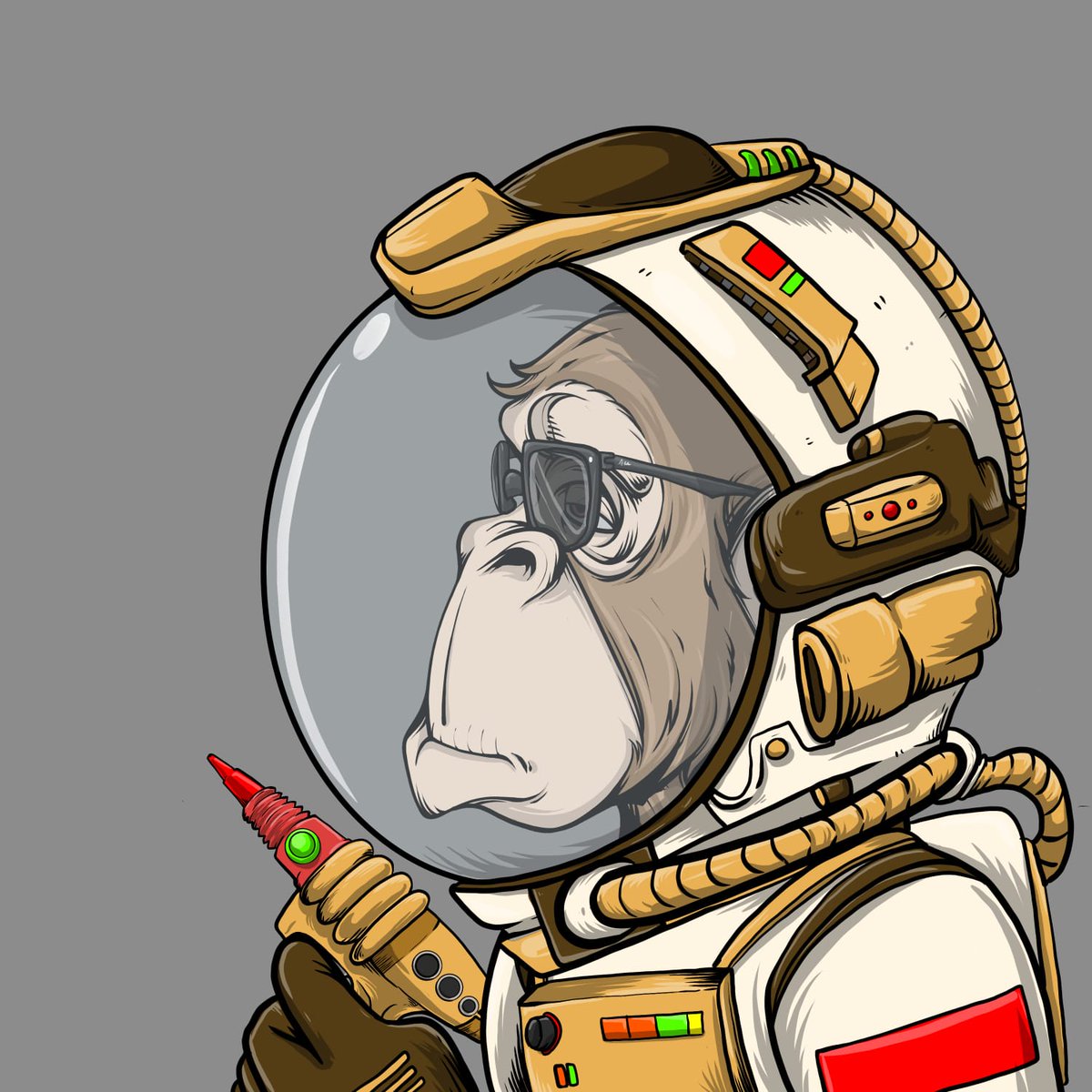 The #LUNA galaxy has new explorers! Navigating their way around the planets and building societies where they go, let me introduce you to the crew, starting with our lead explorer. 

#LUNA #nft #LUNAtics 
Like share and RT ❤️

First 100 likes get OG roles in our community