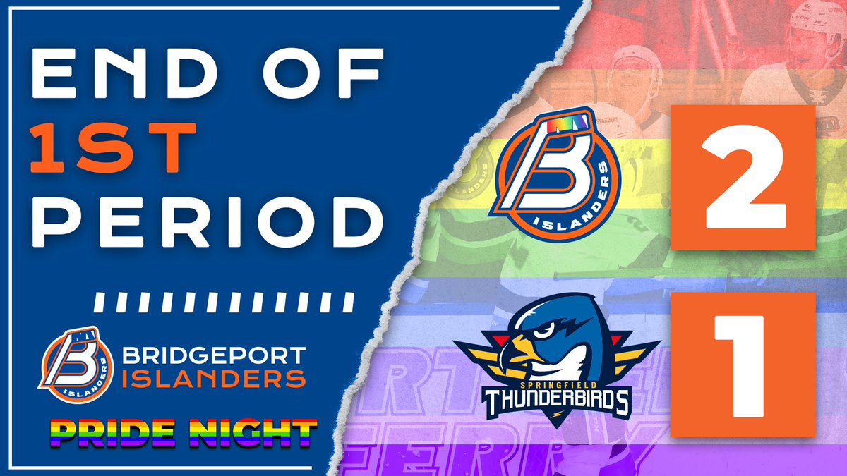 AHLIslanders's tweet photo. End of the First
Shots: BRI 17 | SPR 12
#BRIvsSPR | #PrideNight https://t.co/wNQqREaPUw