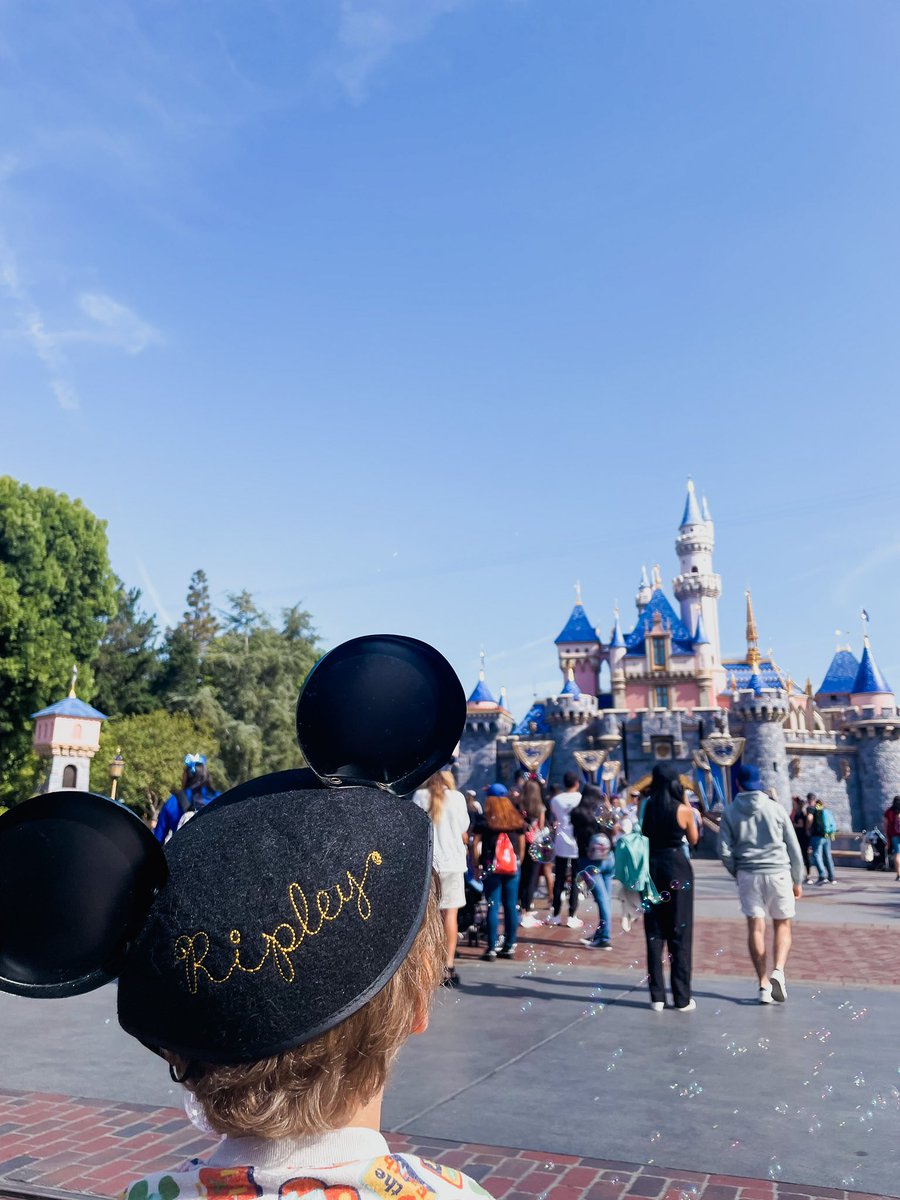 aliruddle's tweet photo. Disneyland was a HUGE success for Ripley Blake!!! @Disney @DisneyParks @Disneyland https://t.co/FCu3QJ7jRQ