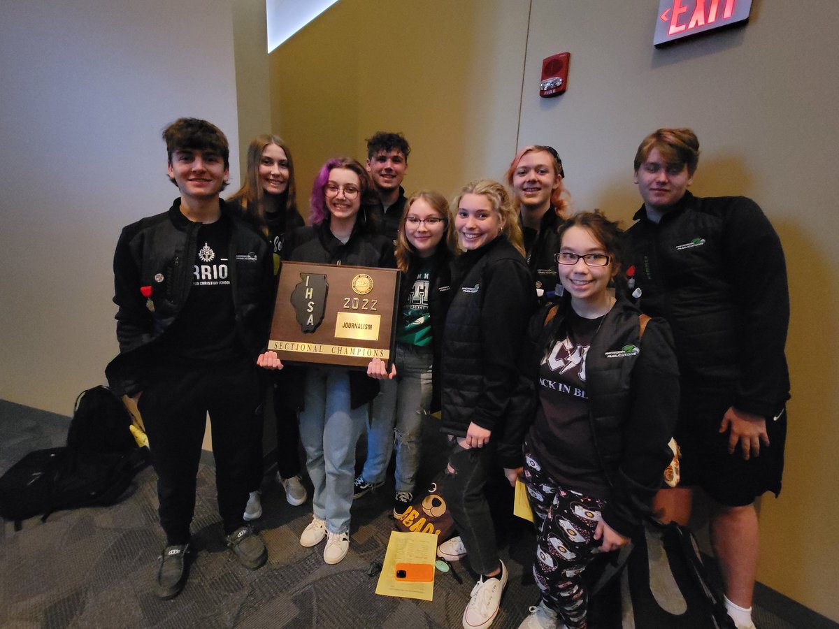 Sectional winners and 4th place in the IHSA State competition--these Meridian kiddos are amazing! Congrats on such an achievement, and I look forward to seeing what you do in the future. #wearemeridian #district15news #happyhawks