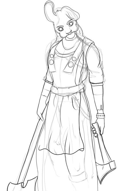 ArtbyRebeccaaa's tweet photo. A little sketch I did of the huntress from @DeadByBHVR

#Sketch #Art #DeadByDaylight #DBD #ArtOnTiwtter https://t.co/RCE8mQOy0P