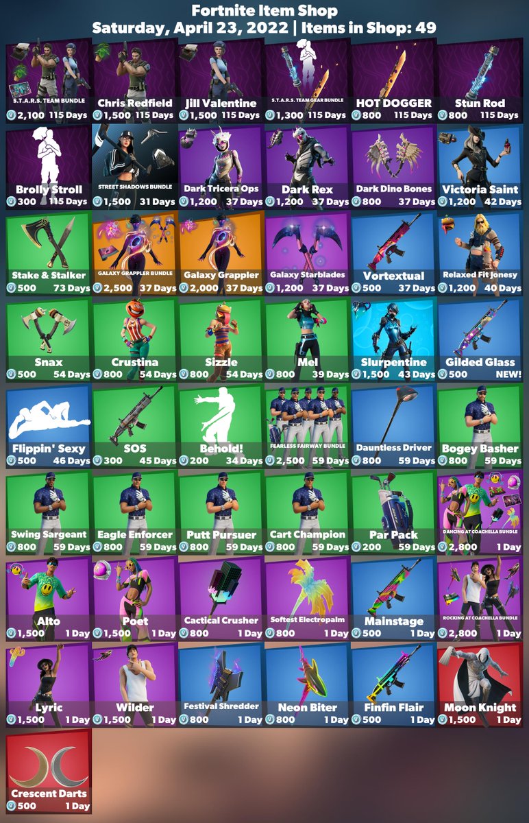 FireMonkey's tweet photo. 🛒 #Fortnite Item Shop
⏰ Saturday, April 23, 2022

💚 Use code 'FireMonkey' to support me! #EpicPartner https://t.co/5buPqdUm5Q