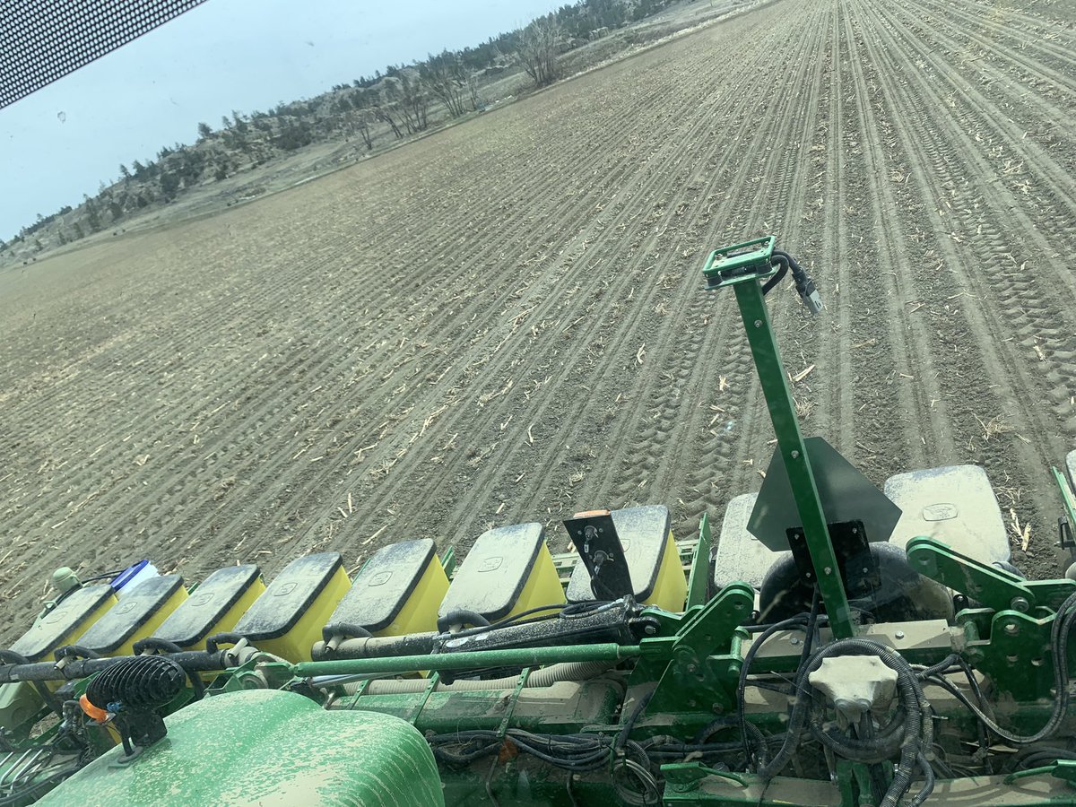 Visited growers in southern Montana today and planted some Sugar Beets! #plant22