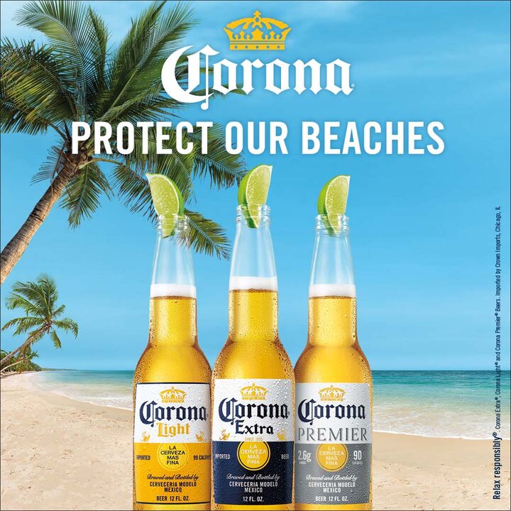 Let’s follow Corona’s initiative to #ProtectOurBeaches not just on #EarthDay but every day! 🌎🍻