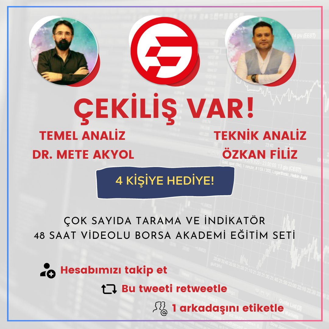 🌟ÇEKİLİŞ VAR!

#Çekiliş Şartları
📌 Hesabımızı takip etmek
📌 Bu tweeti retweetlemek
📌 1 arkadaşınızı etiketlemek

Çekilişimiz 29/04/2022 Cuma günü açıklanacaktır.