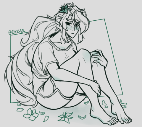 Cryssael's tweet photo. Working on doing something about these long hiatuses between posts...
In the mean time I've been drawing more oc content, mainly of a certain character of mine you may or may not have seen before

Her name is Thalia https://t.co/O3At7qoVbi