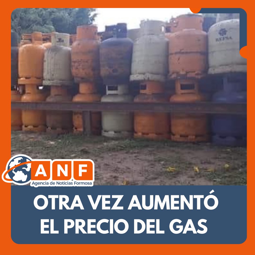 NoticiaFormosa's tweet photo. 🔺 #SinAviso | Volvieron los #aumentos de #Luz y #Gas ⚡️
🔥 En #Formosa ya se vende desde $630 el gas en #garrafas de #ReFsa de 10kg.
📌 En diferentes localidades del interior denuncian que llegan a pagar hasta más de $800 por el producto indispensable. https://t.co/PNhlDXK2KQ