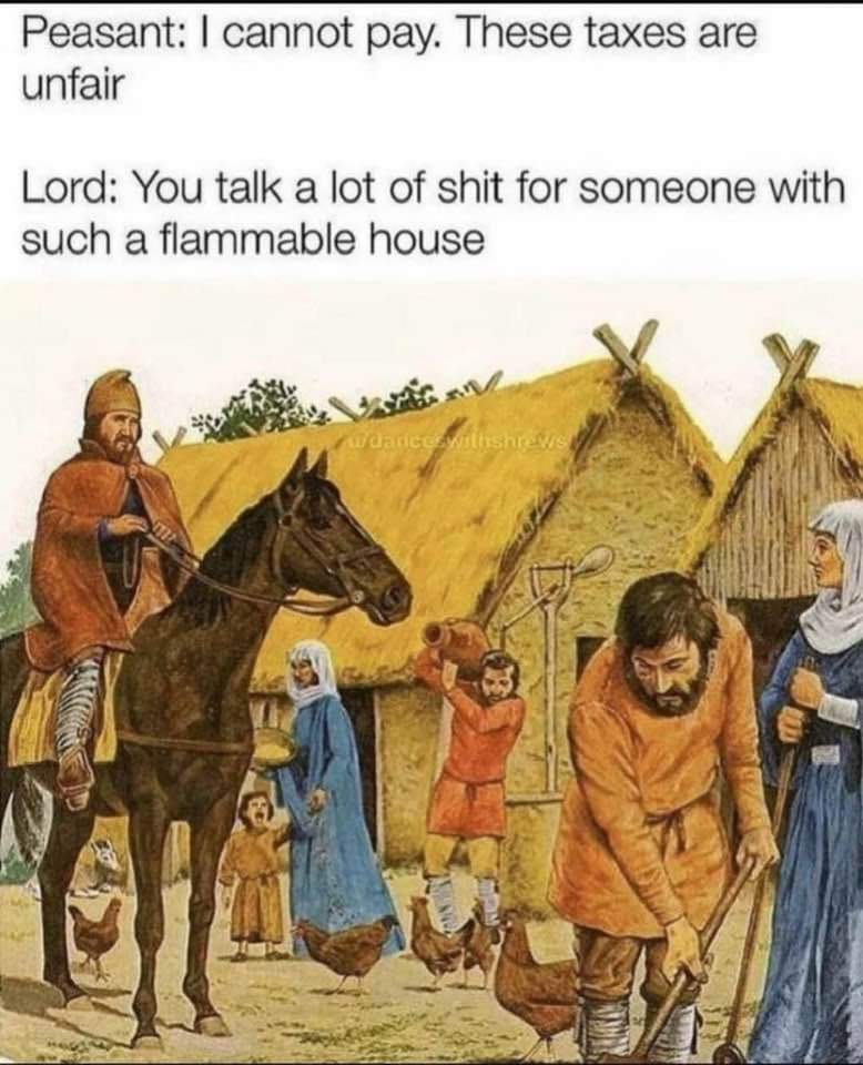 Basics of Feudalism in Middle Ages 😄 © Medieval Humour #archaeohistories