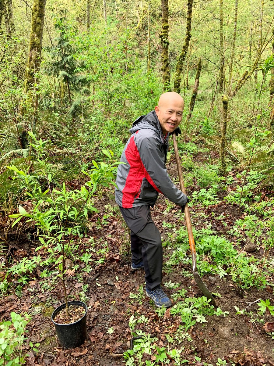 BvueParks's tweet photo. Happy Earth Day! Thanks, @icertis @insightglobal @kimcorealty #Bellevue Master Naturalists and friends of Bellevue’s parks for volunteering today. https://t.co/CAse8dqmqL https://t.co/ICIUaB5Zq1