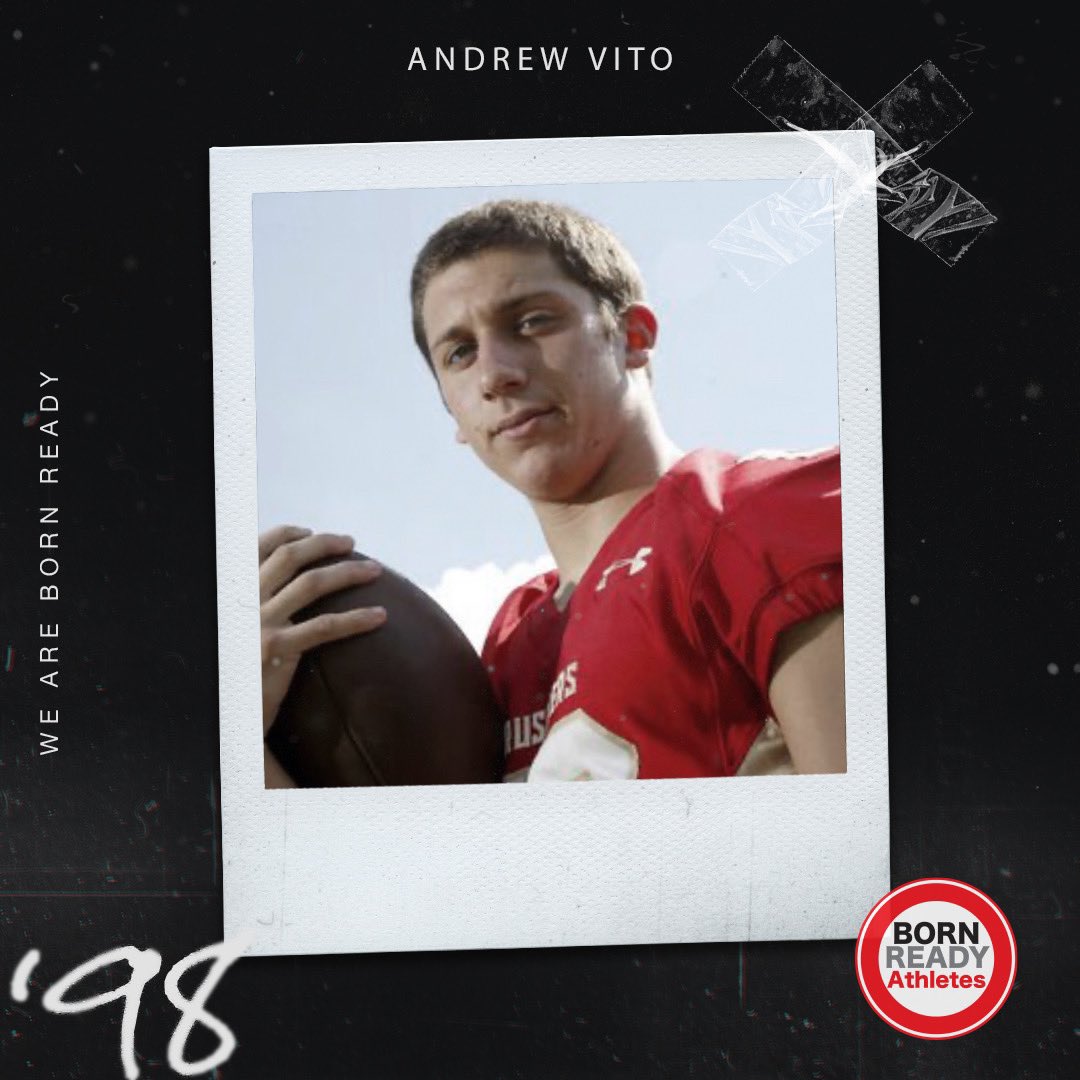 Even as a youth @andrew_vito knew he was destined to shine on the biggest stages. After years of intense training, preparation, and competition, it’s his time to ascend to the top level. 
#TouchDownKing👑#3rdDownNightmare🤯 #BornReadyAthlete💪🏼 #JerseyBoy🤟🏽 #HighSchool #NFLDraft22