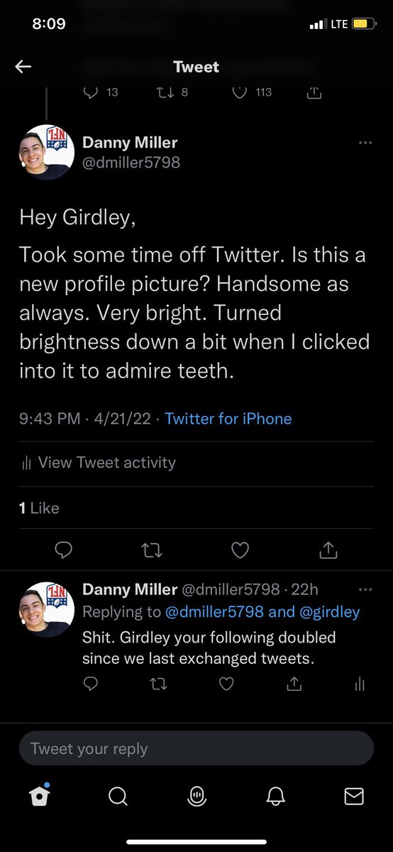 dmiller5798's tweet photo. I’m very hopeful I didn’t spark this change… https://t.co/6XLeocXz17