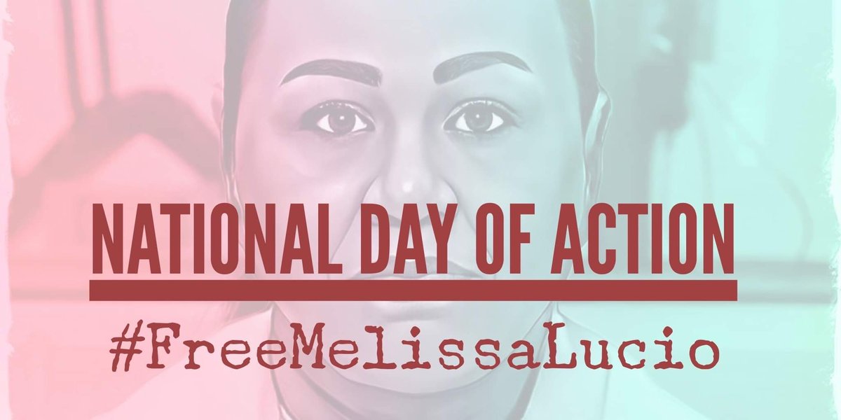 Tomorrow people all over the country will be participating in a #NationalDayOfAction in support of #MelissaLucio 
Please join us and demand that @DALuisVSaenz & #CameronCounty #FreeMelissaLucio immediately! Don’t allow #Texas to execute an innocent mother! 
#StopExecutionsTexas