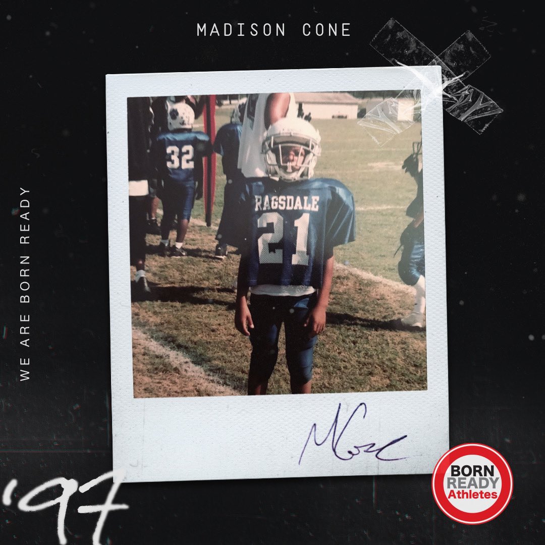 #RagsToRiches @madisonacone has always been a force to be reckoned with! Through the years, various football players have known he was #BuiltDifferent. It’s time to turn his childhood dream into #Reality #Ragsdale #PeeWee #NorthCarolina #NoGamesPlayed #BornReadyAthlete #NFLDraft