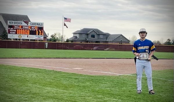 Couldn’t be any more proud of <a href="/thejackdunlap/">Jack Dunlap</a> tonight. The Sophomore Southpaw for <a href="/Lancer_BASE/">Lincolnview Baseball</a> goes for a CG 2H Shutout tonight in a 6-0 Win over New Bremen. Kid works his ass off. Deserves this. Love ya, buddy!