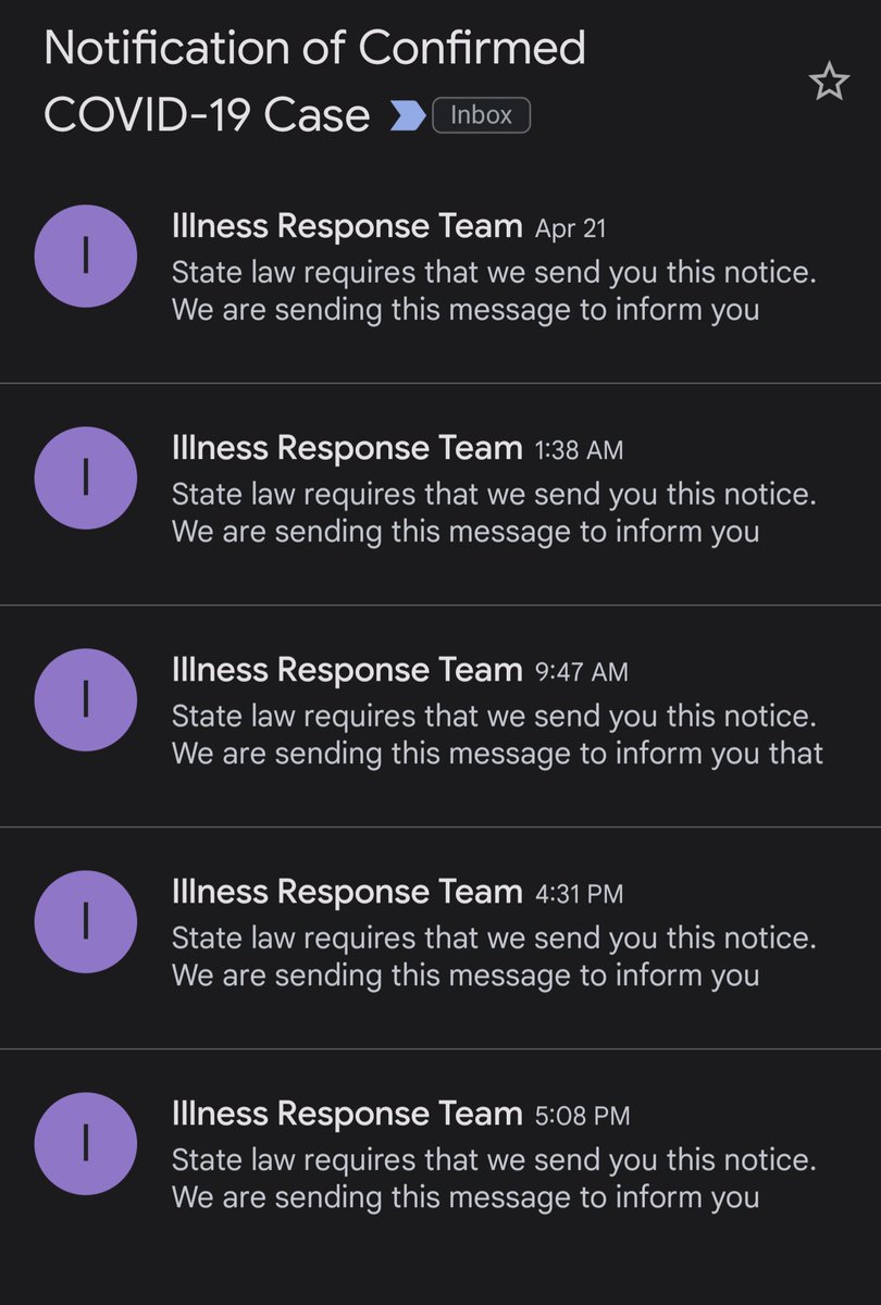 Don't worry COVID is over, come back to work! 🤪
