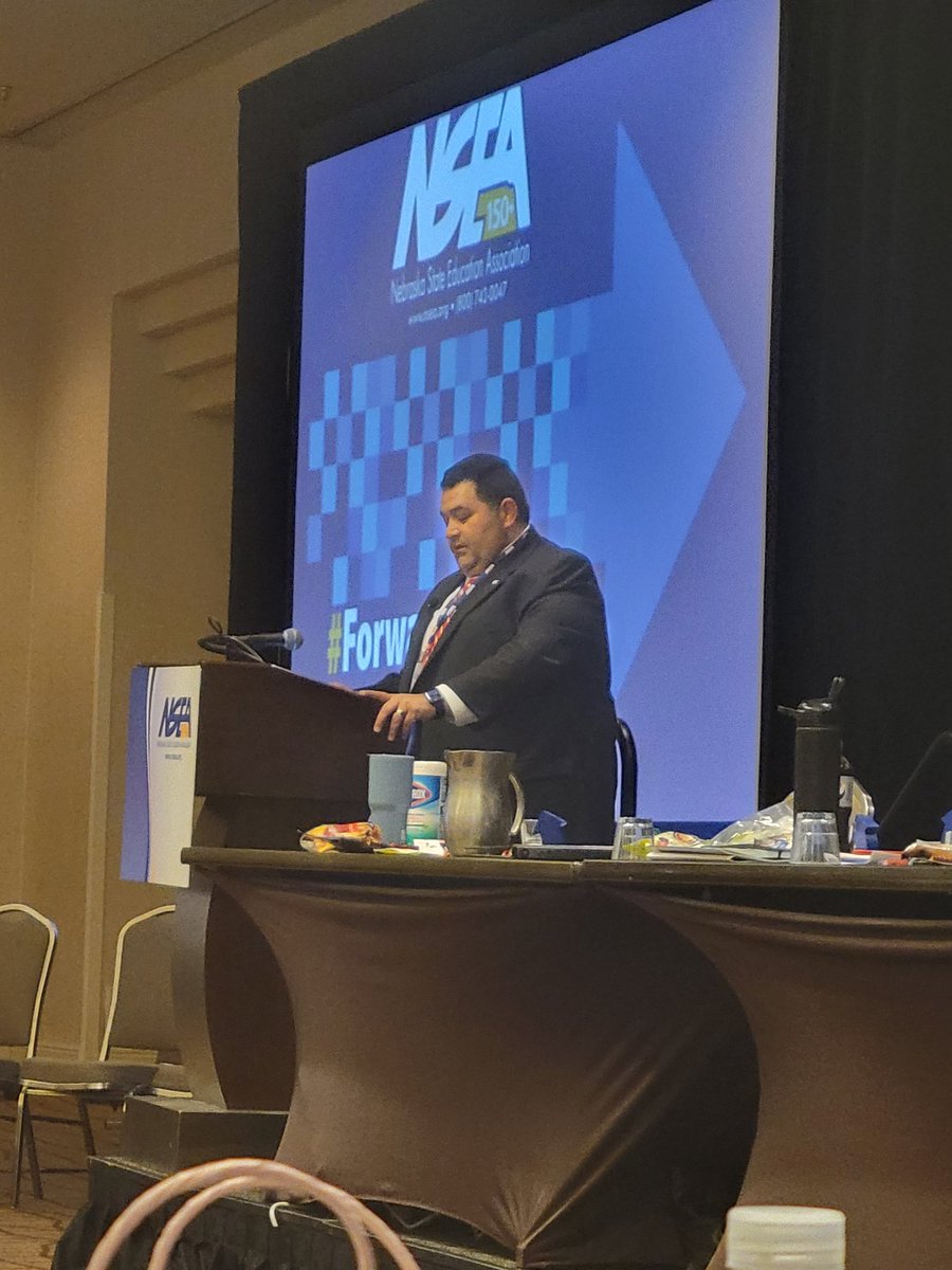 155 Years.  Oldest Labor Union in Nebraska.   That's dedication. Nebraska State Education Association.  Delegate Assembly #ForwardTogether