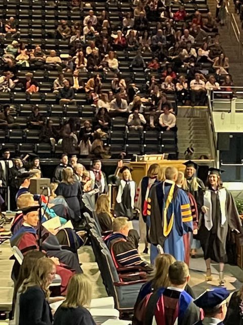 And just like that! Kate Valentine, MBA!!