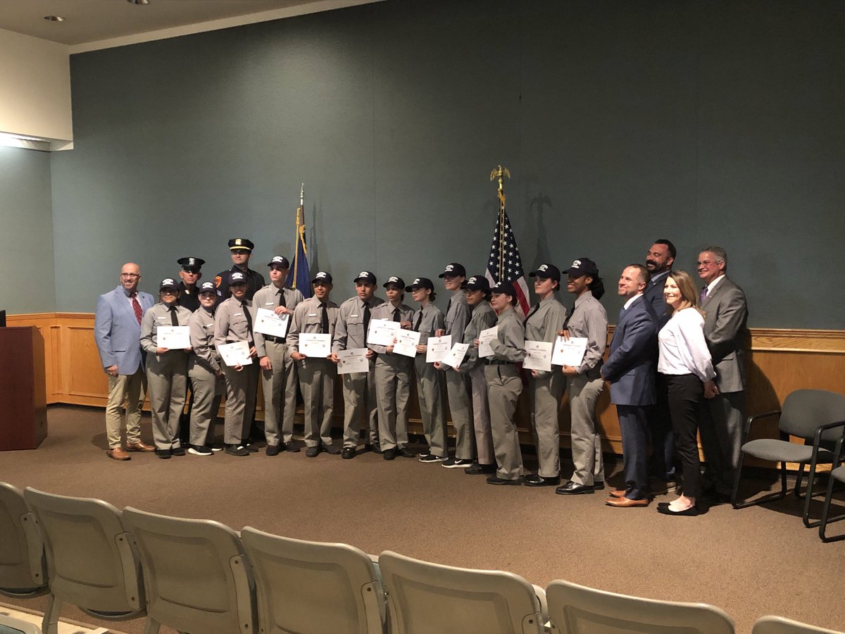 SCPD BOCES youth academy graduation this evening. Thank you to SCPD Academy staff and the BOCES instructors and administrators for your dedication to this program! <a href="/ESBOCES/">Eastern Suffolk BOCES</a> <a href="/AcademyLI/">AcademyofAppliedTech</a> congratulations to the students who gave up their spring break for this experience!