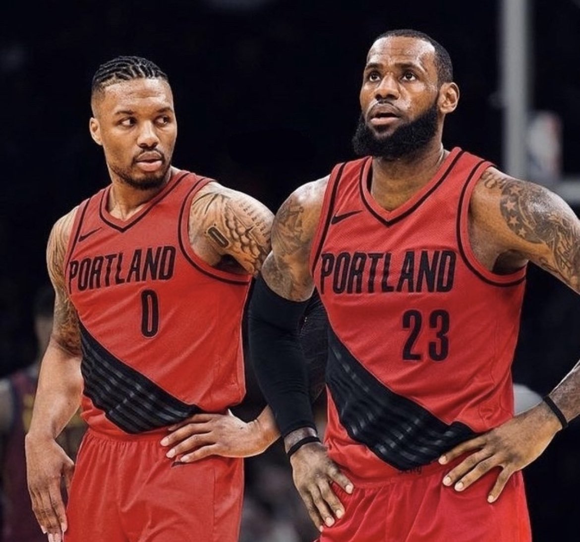 KY_PDX's tweet photo. @KingJames Join Dame and it won’t happen again https://t.co/JThg64ROVC