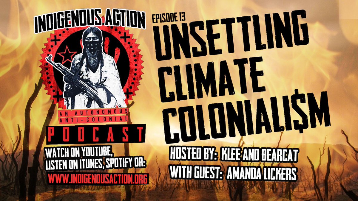 Indigenous_Act's tweet photo. Indigenous Action Podcast Episode 13: Unsettling Climate Colonialism
New episode up on the usual networks and now on YouTube!
https://t.co/HbR6sUELfH
#EarthDay #climatechange #climatejustice #indigenousaction https://t.co/YiC4tYFxVM