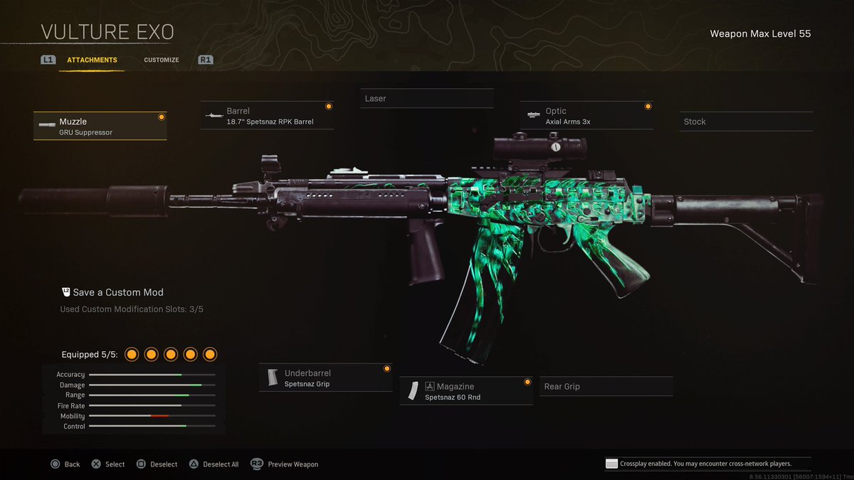Muted_xo's tweet photo. The Fara 83 is definitely underrated in Warzone right now. I use this build for Caldera and for Rebirth you can switch the mag to a 45 rnd mag. 👌🏼 #cod #Warzone #caldera #rebiethisland #Fara83 https://t.co/9SJZQDHX6O