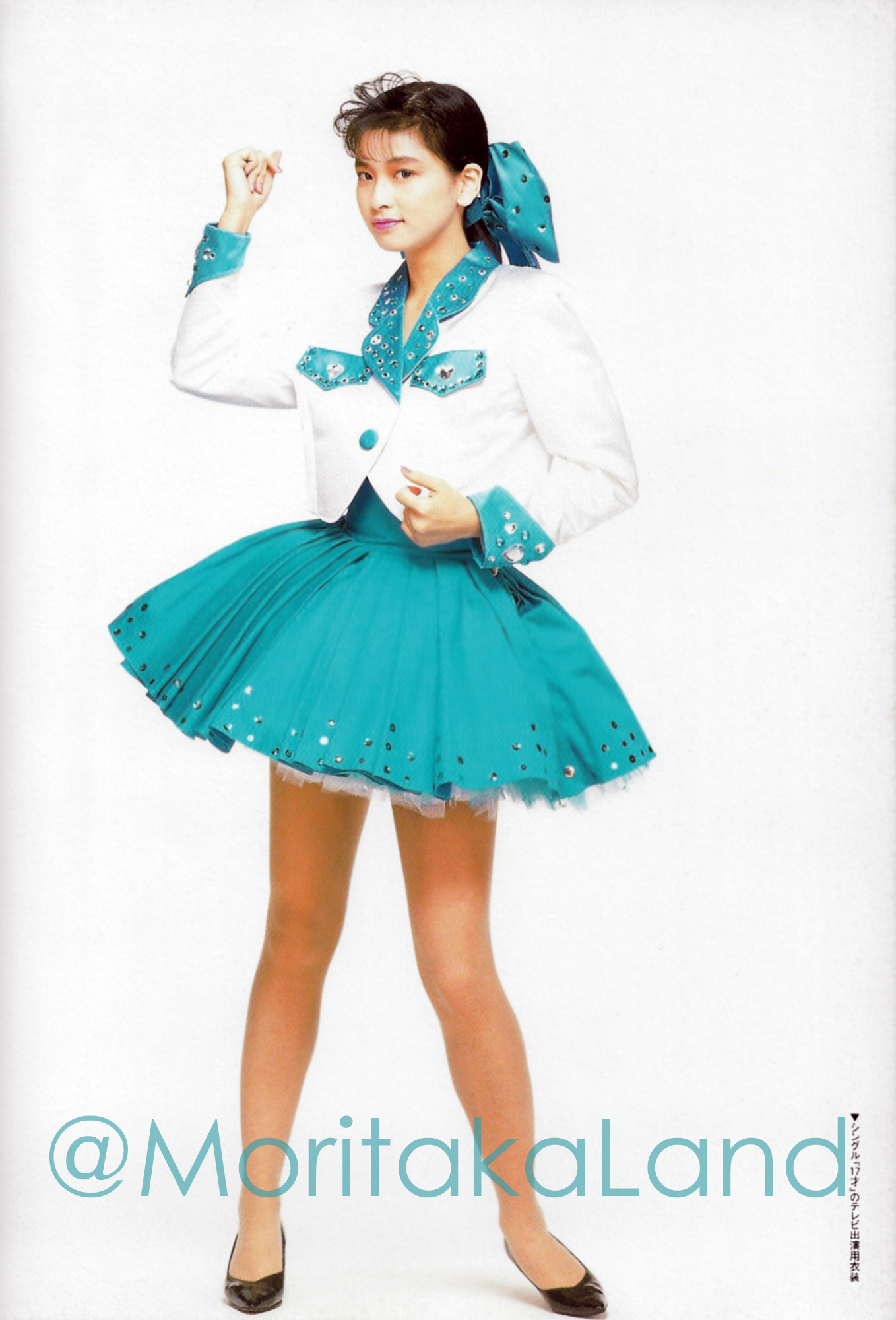 森高千里 CHISATO MORITAKA 17 ポスター 森高千里 – 17才 – CD (Mini, Single, Stereo), 1989 [r12887966