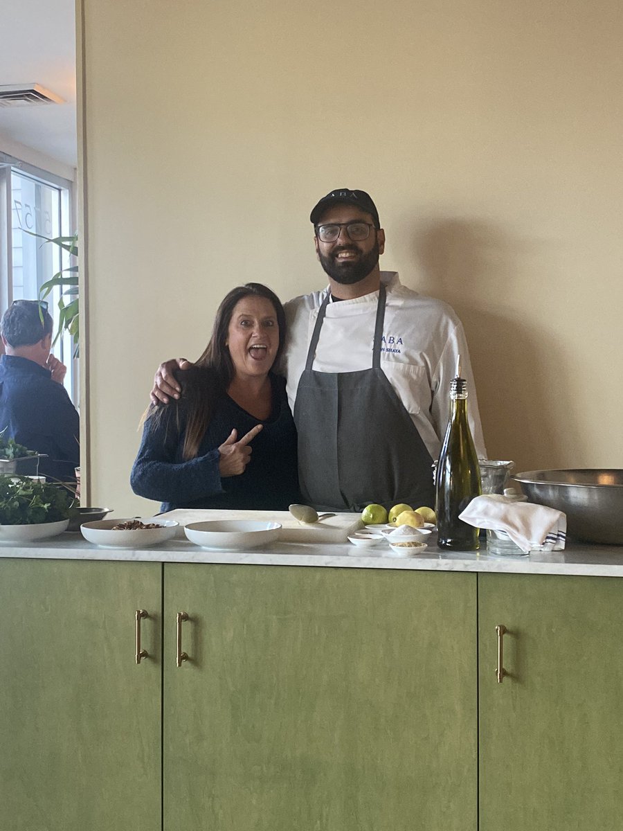 bteitleman's tweet photo. #marriottbonvoy ##sabaneworleans #alonshaya This is so much fun! Thank you Marriott Bonvoy and Michelle! Thank you Alon! https://t.co/BJzpdwkO2U