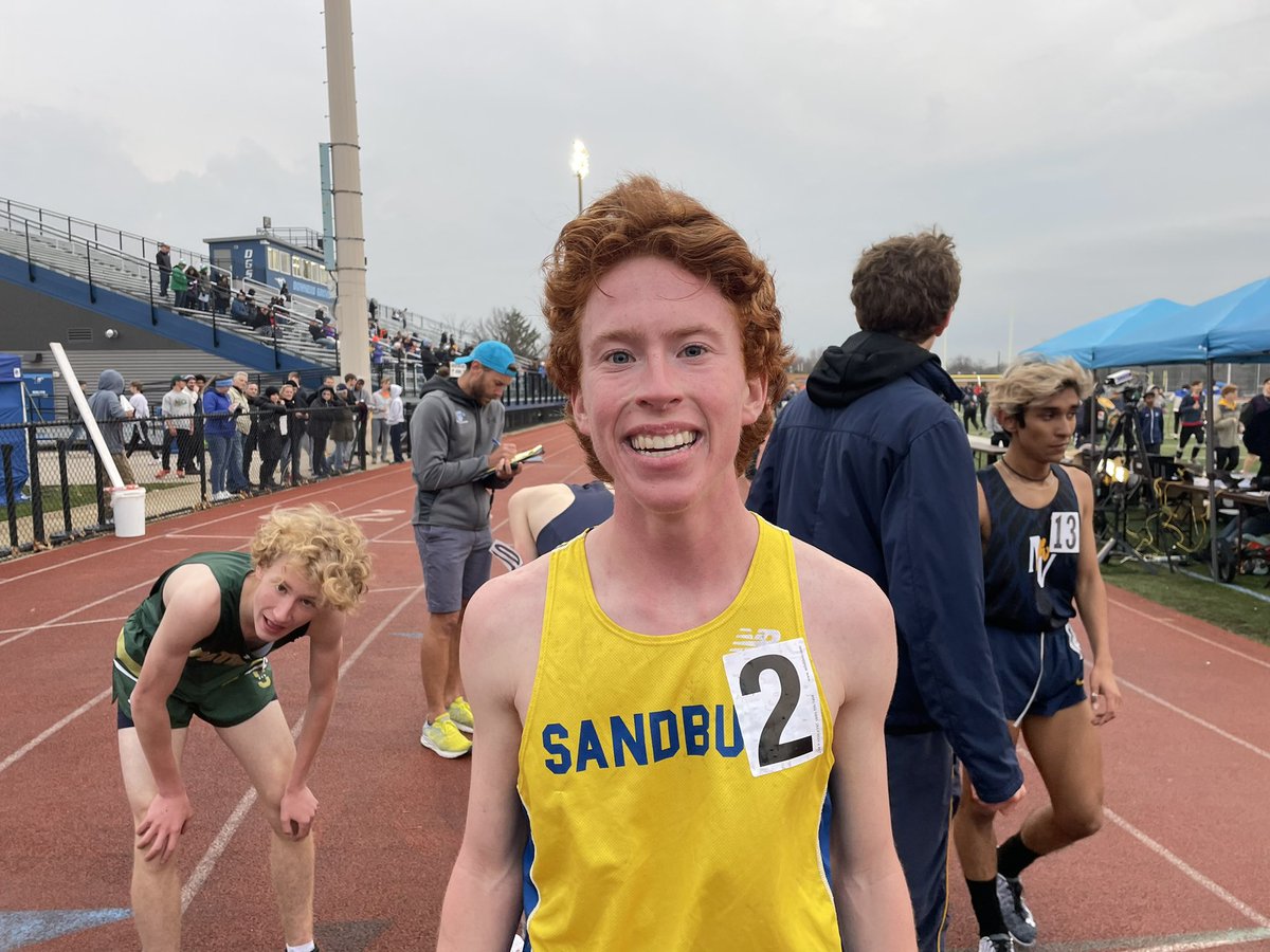 MSHeartland_'s tweet photo. A fresh 9:07.29 by Declan Tunney of Sandburg. It’s IL#4 so far… three other guys hit the state standard including Roy Llewellyn’s 9:14.04 #Bobcohoon https://t.co/yEmFFZlPFV
