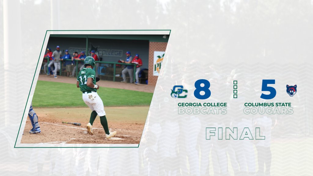 Bobcats win! Georgia College beats #2 Columbus State thanks to a huge performance from <a href="/south_effingham/">South Effingham Baseball</a> alum KC Brown who went 3-4 including a home run!

#ThunderBrought @GCBaseball31