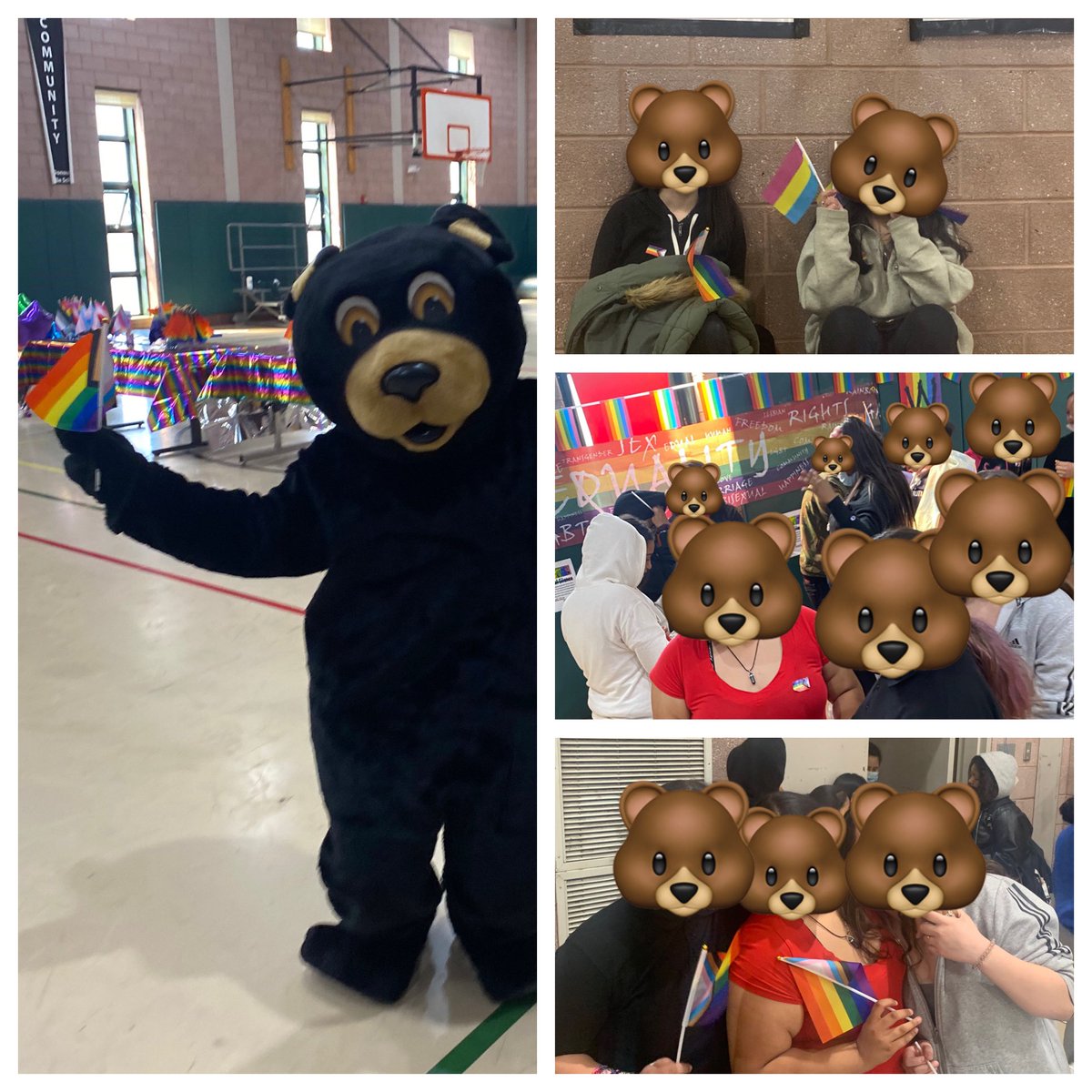Breaking the silence at the Bear Den! ¡Rompiendo el silencio en el Hogar del Oso! Quebrando o silêncio no Lar de Urso! <a href="/Hartford_Public/">Hartford Public Schools</a> <a href="/HartfordSuper/">Dr. Andraé Townsel</a> <a href="/PRINCIPALBOLTON/">DELORES M BOLTON</a> @mellen1994 <a href="/ConroyLongo/">William Conroy-Longo</a> <a href="/GLSEN/">GLSEN</a> <a href="/dayofsilence/">GLSEN Day of Silence</a> 🐻 🏳️‍🌈🏳️‍⚧️