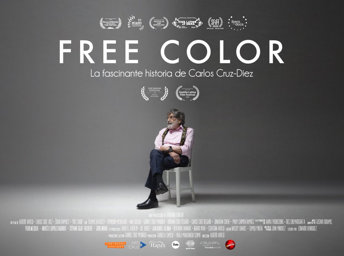 elhijodeofelia's tweet photo. FREE COLOR, @Freecolormovie, nuevo póster.
Desde ayer en las salas de cine de Caracas, Los Teques, Maracay, Valencia, Puerto Cabello, Puerto la Cruz, Barquisimeto, Maracaibo, Cabimas, San Cristóbal, Puerto Ordaz, Punto Fijo y Margarita.
#LiberaElColor. https://t.co/fk350QcjcP