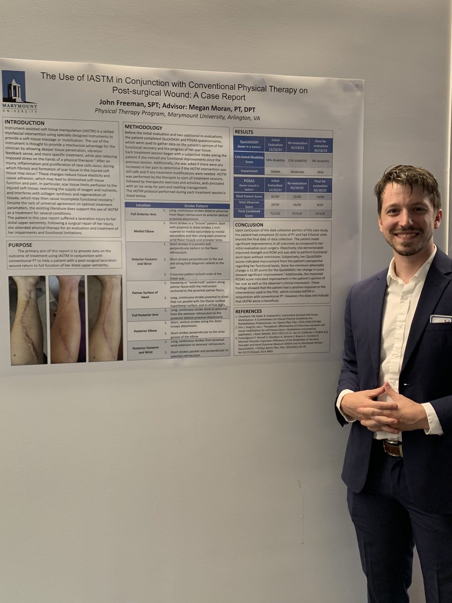 MeganWMoran's tweet photo. So proud of our 3rd year DPT students for their presentations at the student research conference. @Marymount_CHE @MarymountPT https://t.co/wivdN4CWKo