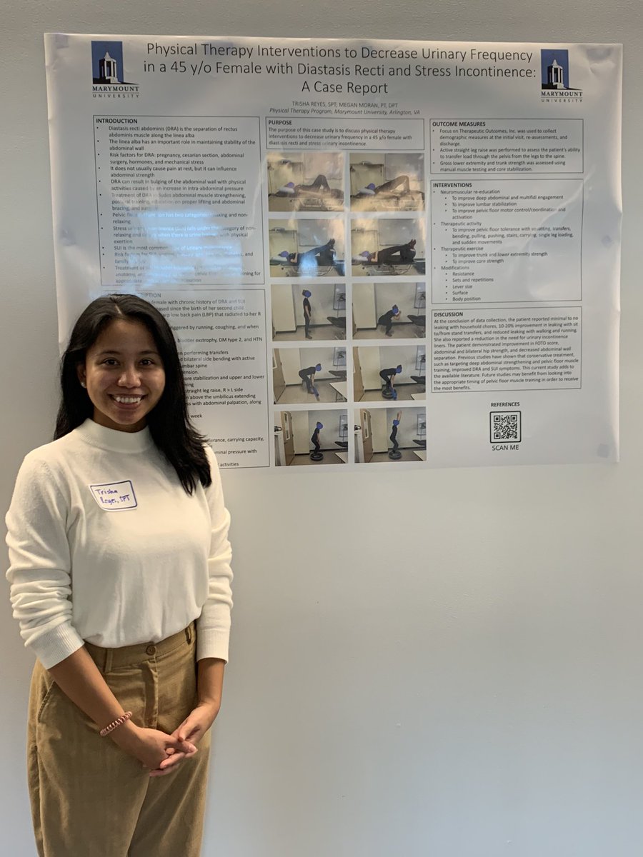 MeganWMoran's tweet photo. So proud of our 3rd year DPT students for their presentations at the student research conference. @Marymount_CHE @MarymountPT https://t.co/wivdN4CWKo